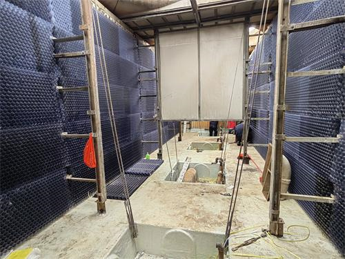 玻璃鋼冷卻塔彈簧減震器輕松解決噪音問題,冷卻塔用玻璃鋼
