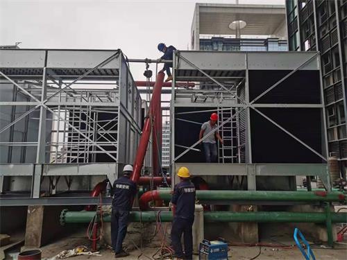 工業(yè)冷卻塔噪音如何解決,工業(yè)冷卻塔的浮球是什么作用呢