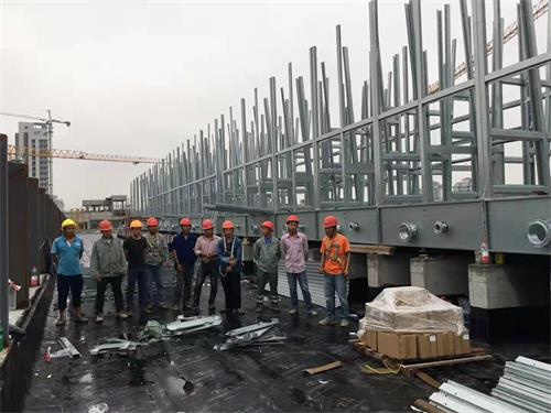 冷卻塔降噪常用方法介紹,冷卻塔降噪消聲器