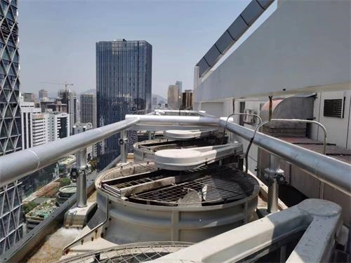 玻璃鋼冷卻塔冷卻水出入塔溫度的必要性,玻璃鋼冷卻塔原理